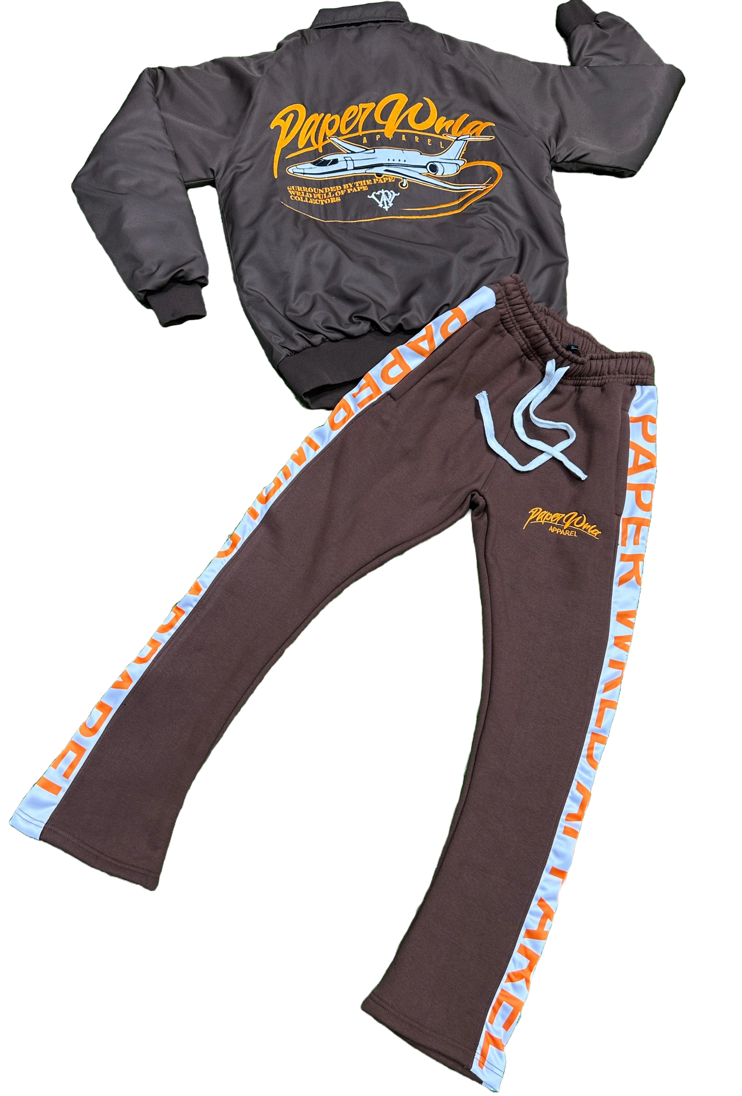 Zip up Flight Bomber Set