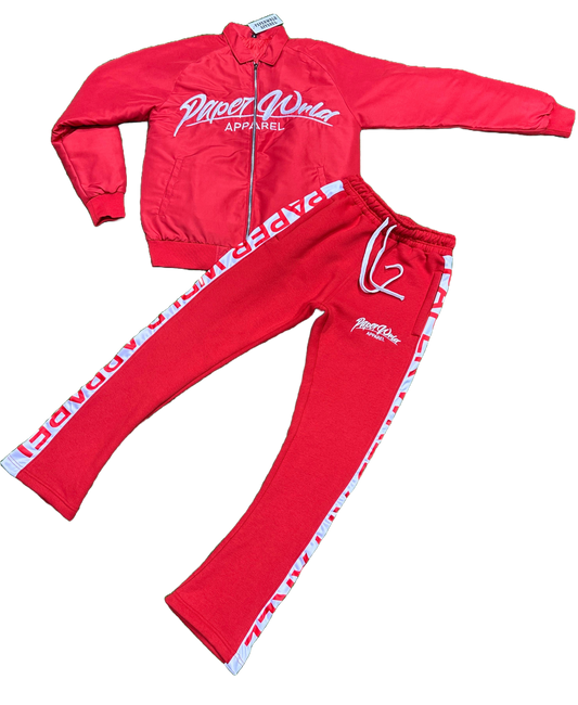 Zip up Flight Bomber Set